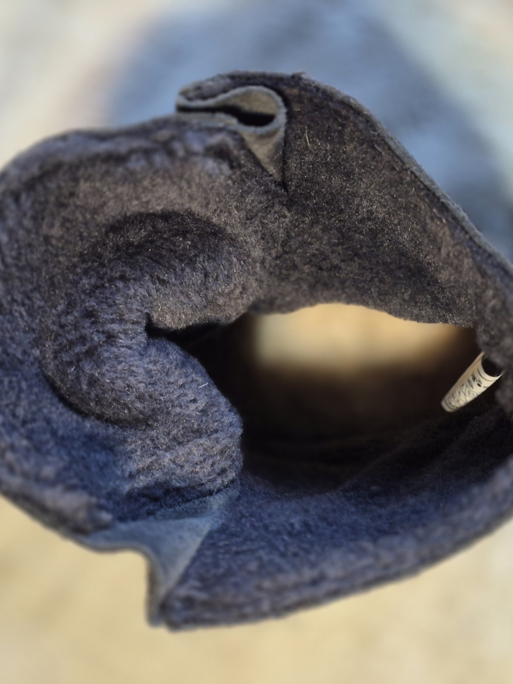 BearPaw Women's Lace-Up Suede, Wool And Sheepskin Ankle Boots in Dark Gray - Picture 11 of 15